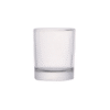 65 ml clear cylindrical candle glass jar with thick base