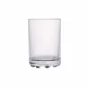 175 ml tall clear candle glass jar with thick base