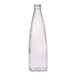 500ml flint glass bottle for rose water and beverages