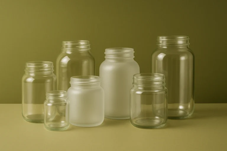 Glass jar wholesale for food, spice, and cosmetic packaging – Firozabad Glasspac