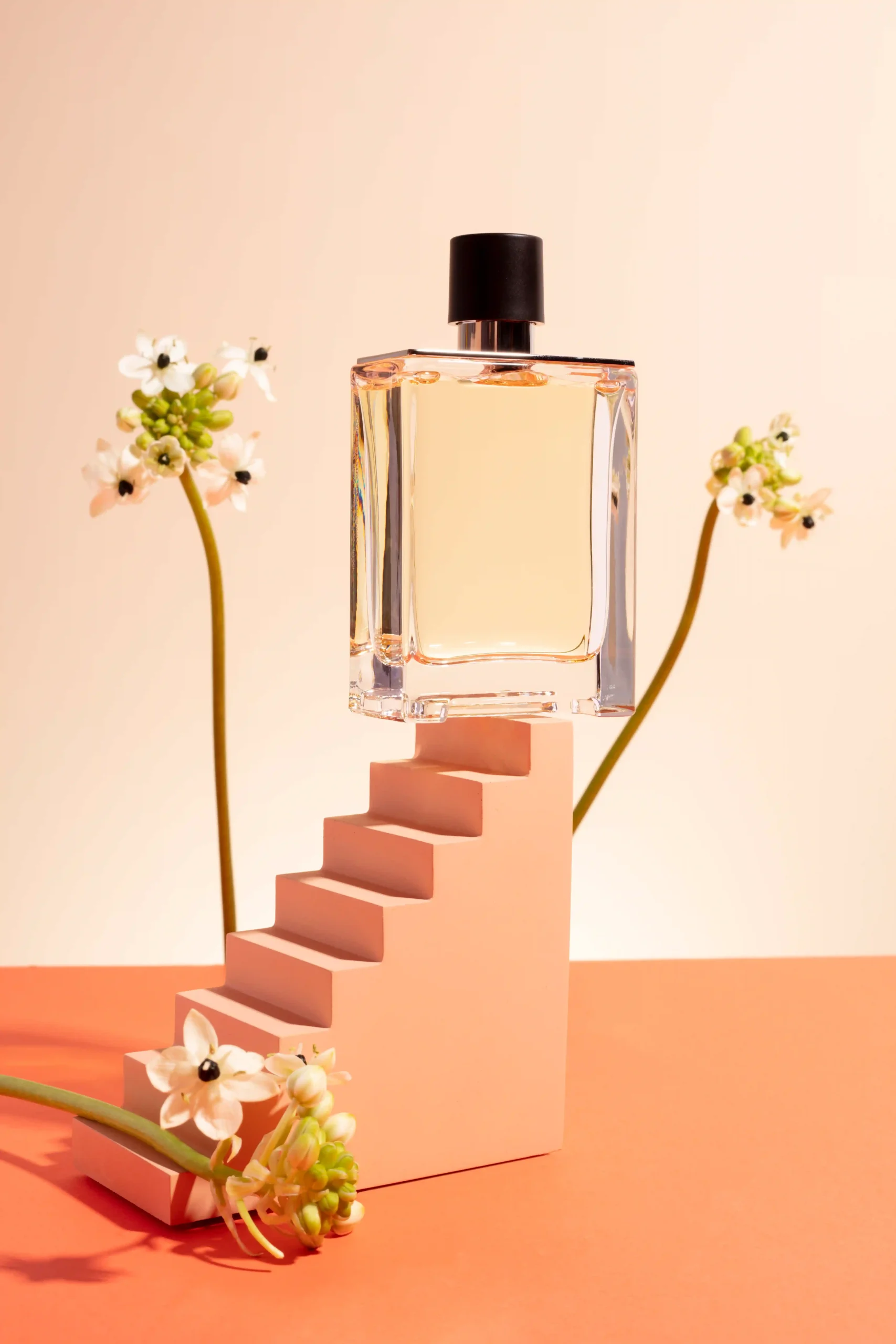 Glass packaging perfume bottle for fragrance